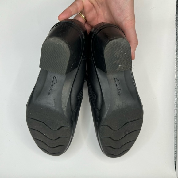 Clarks | Leather Mules - Picture 10 of 12